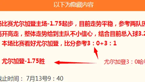 独家分析山猫对决火焰：总分预测与关键点